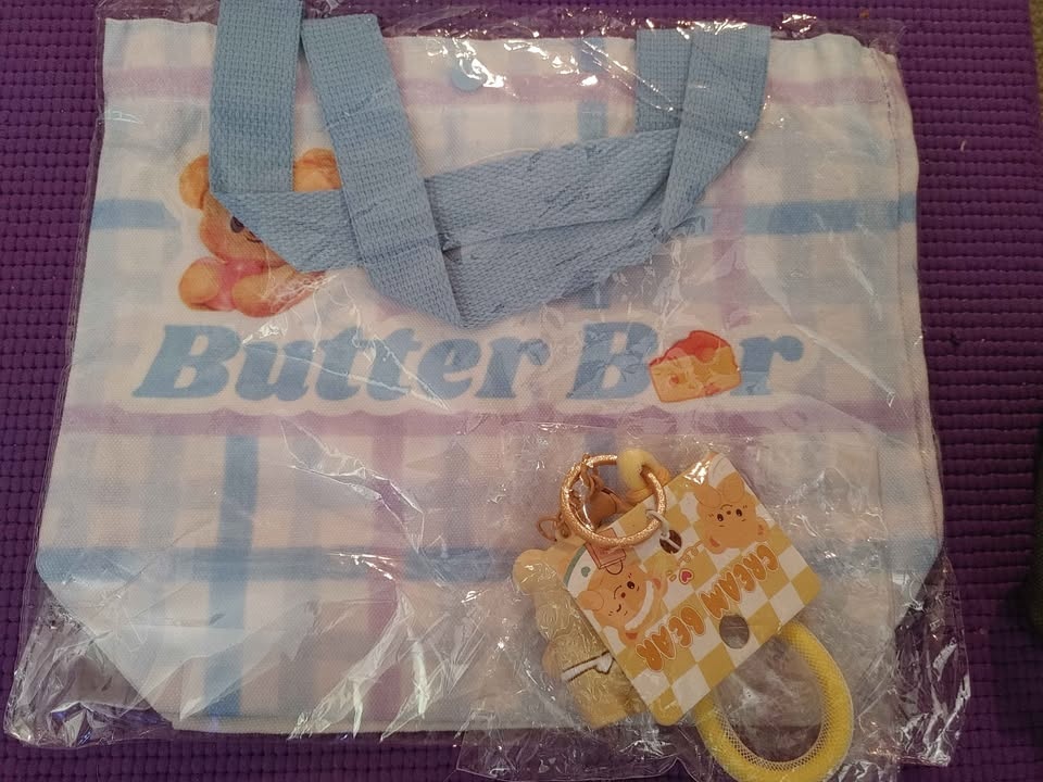 Butter bear 🧸 - Happy Butter Day Tote Bag & Pendant - photo 2