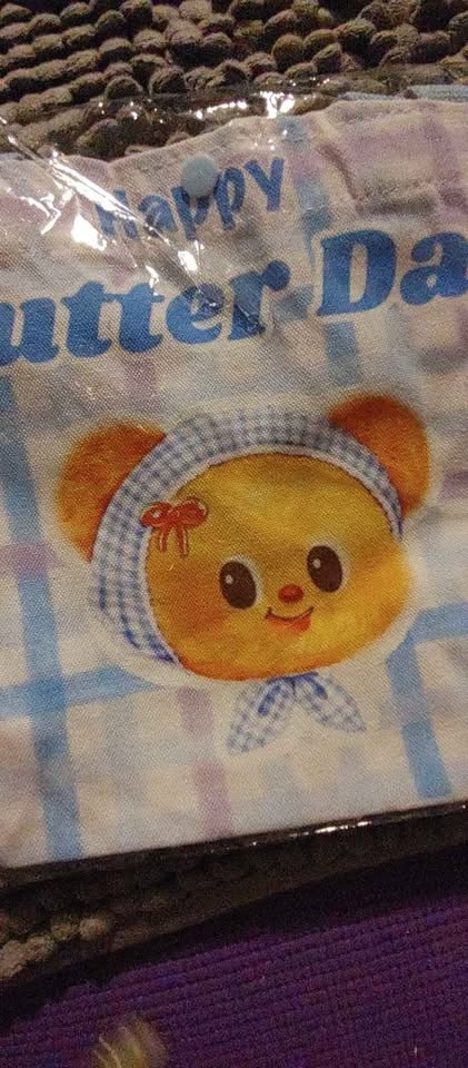 Butter bear 🧸 - Happy Butter Day Tote Bag & Pendant - photo 3