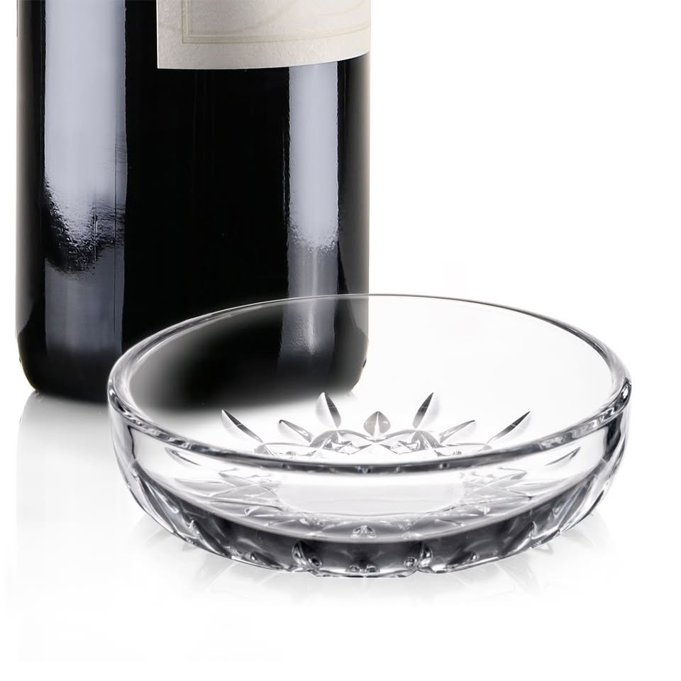 BNIB Waterford Crystal Wine Bottle Coaster - photo 2
