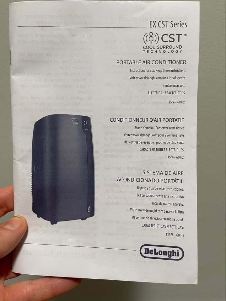 DeLonghi portable AC. 12000 BTU - photo 4