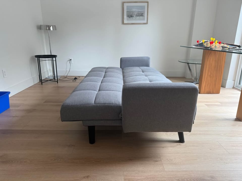 Mo’s Collection Heiderbed Sofa – Modern Convertible Sleeper (Gre - photo 3