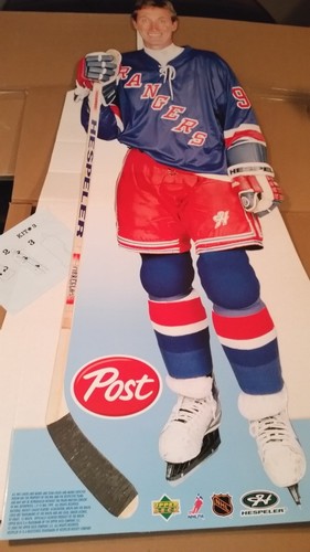 NIB 1999 Upperdeck Wayne Gretzky NY Rangers Life Size Standee