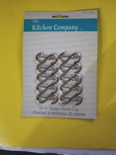 The Kitchen Company 20 Brass Hook Cups - photo 2