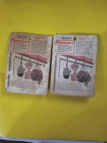 Vintage Decorative S-Hooks for Planters (4 Hooks) - photo 2
