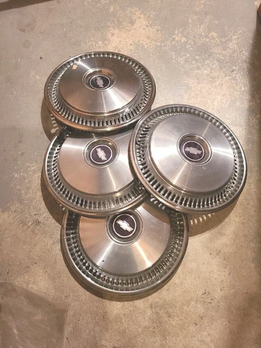 Vintage Chevrolet Hubcaps - Set of 4