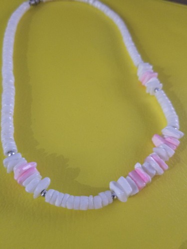 Vintage 90's Costume Necklace - Coral Shell Type - photo 3