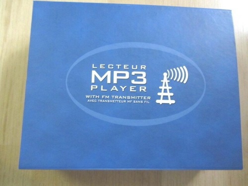 LECTEUR MP3 PLAYER FM Transmitter Bundled w/ original box- Works