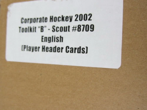 NIB NHLPA 5 Mini Standees Kraft Christie Player Cards 2001 - photo 3