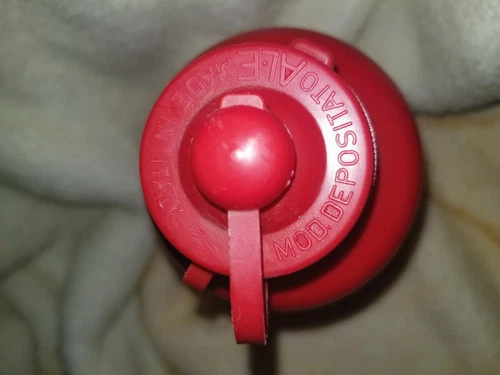 Vintage Red ALE Touring Racing Bicycle Water Bottle - photo 3