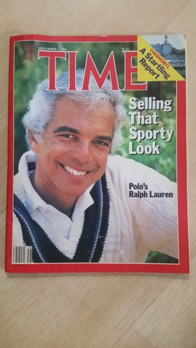 TIME MAGAZINE September 1, 1986