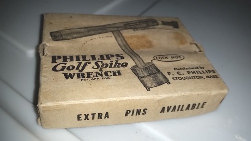Vintage PHILLIPS Golf Spike Wrench Tool