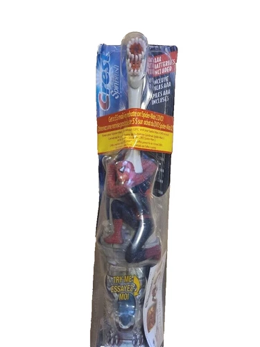 MARVEL Spider-Man 2 Crest Spinbrush Vintage 2004 - photo 2