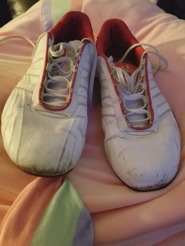 Vintage Team Adidas Goodyear Leather Running Shoes Size 8.5 - photo 2