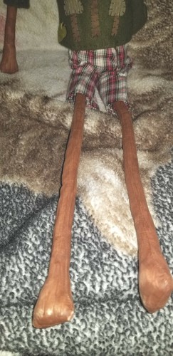 MOOSEY Handcrafted home decor character in clothes - Cute! - photo 4