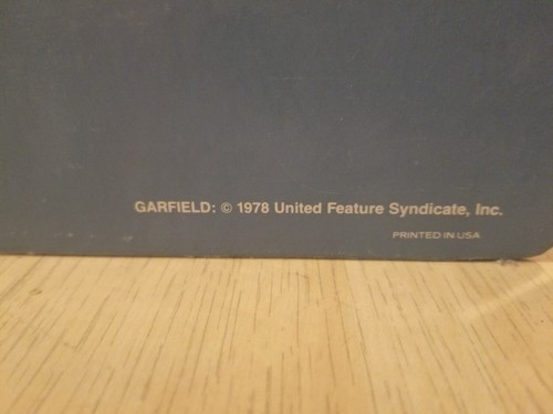 Vintage Garfield "Hangs Out" 1970s Cardboard Poster - photo 3