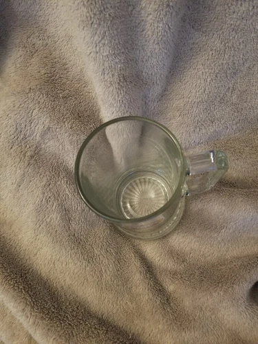 Vintage 16oz Amstel Beer Glass Mug w/ Handle - photo 2