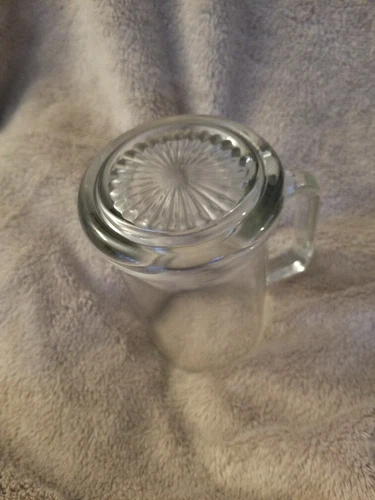 Vintage 16oz Amstel Beer Glass Mug w/ Handle - photo 3