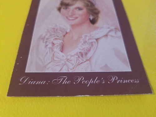 Vintage Diana The People's Princess Collector Card - Bradford Ex - photo 3