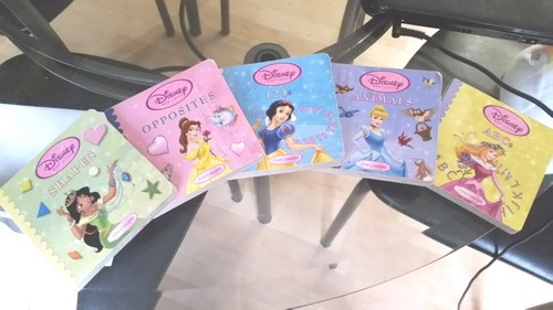 5 Vintage 1998 Barbie Disney Princess Mini Books