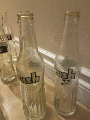 13 Vintage Collectible Soda Glass Bottles - photo 4