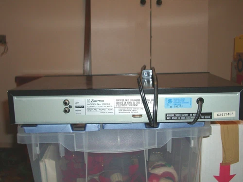 1986 Emerson CD160 Compact Disc Player - photo 2