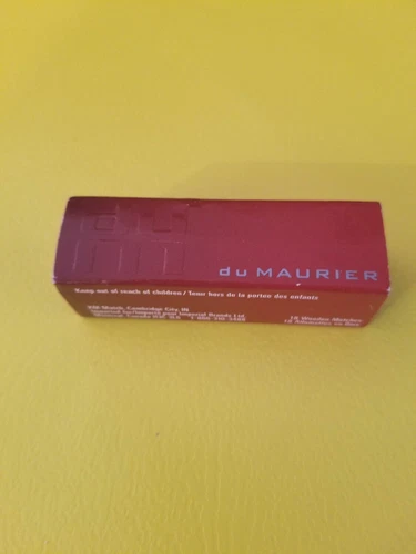 Vintage duMaurier Cigarette Wooden Matches Box