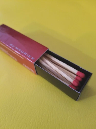 Vintage duMaurier Cigarette Wooden Matches Box - photo 3