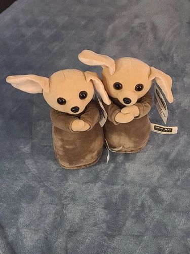 2 Vintage Ideal Toys Jedi Chihuahua Plush Star Wars 9"