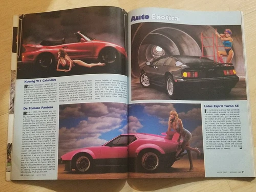 Vintage Motor Trend December 1989 Magazine - photo 3