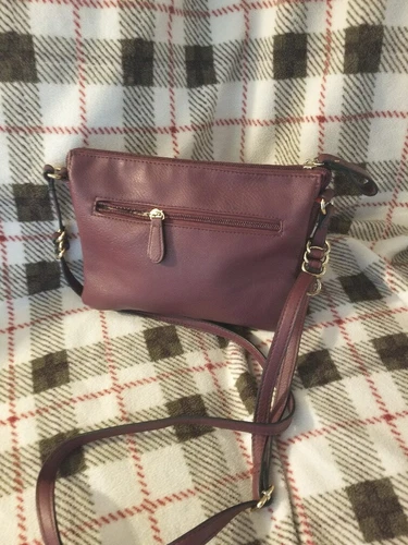 Fiorelli Women's Medium Maroon Leather Shoulder Bag - photo 3