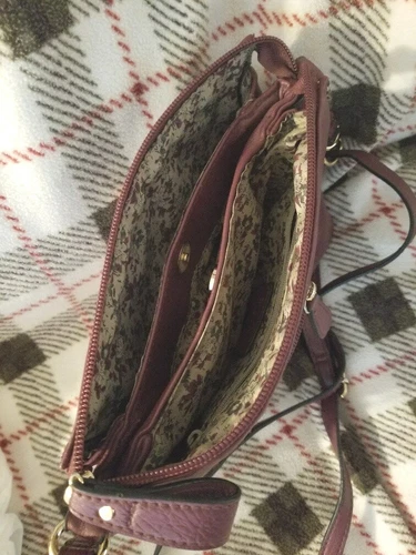 Fiorelli Women's Medium Maroon Leather Shoulder Bag - photo 4
