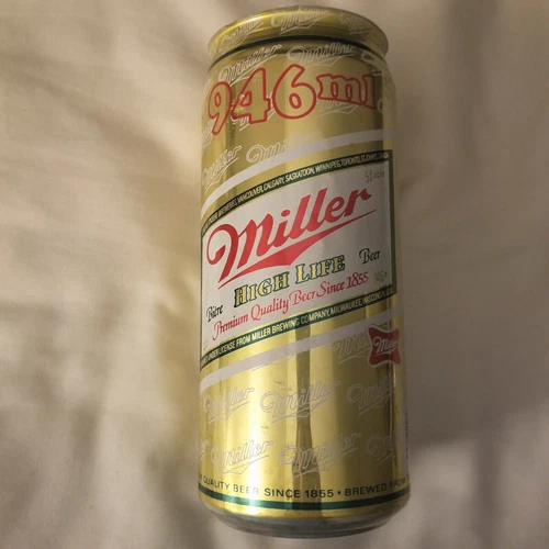 Vintage 1980's Miller High Life 946ml Can