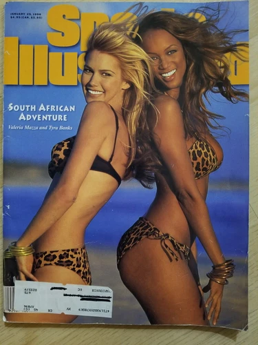 Sports Illustrated January 1996 Magazine - Tyra Banks, Valeria M