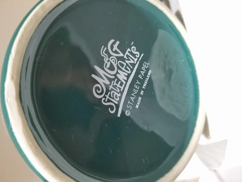Vintage Green Coffee Mug - "Don't Bother Me I'm Watching the Gam - photo 2