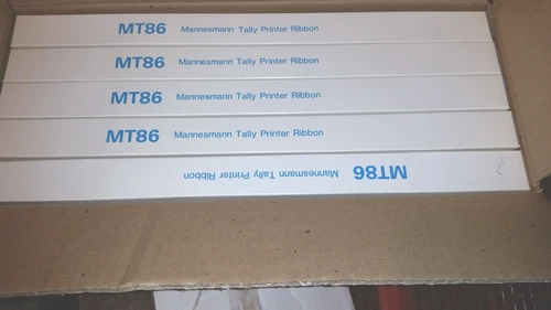 Vintage Printer Ribbon - Mannesmann Tally MT86 SZ-111 Fabric Bla