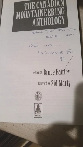 The Canadian Mountaineering Anthology Bruce Fairley book 1994 - photo 3
