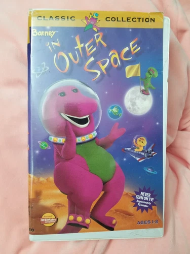 Barney in Outer Space VHS Tape Classic Collection 1998