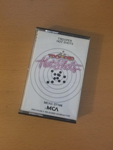 TROOPER Hot Shots album cassette tape MCAC-37144