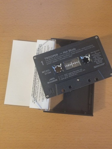 TROOPER Hot Shots album cassette tape MCAC-37144 - photo 3