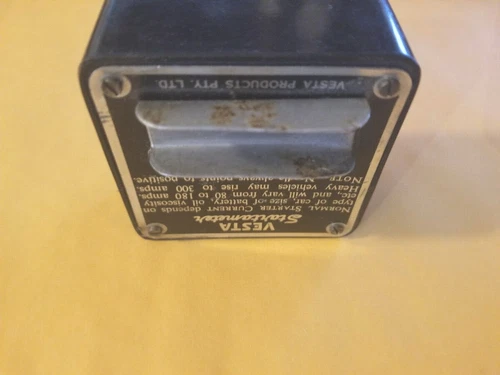 Amperes VESTA Startameter 0-400 amps Panel Meter - photo 2