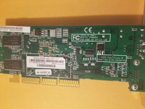 Radeon 9200SE 128M DDR TVO AGP Graphics Card P\N 1024-HC26-02-SA - photo 3