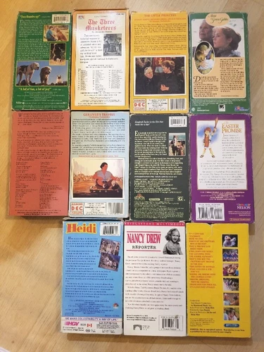 Lot of 11 VHS Children's Movies (Disney & More) - photo 2