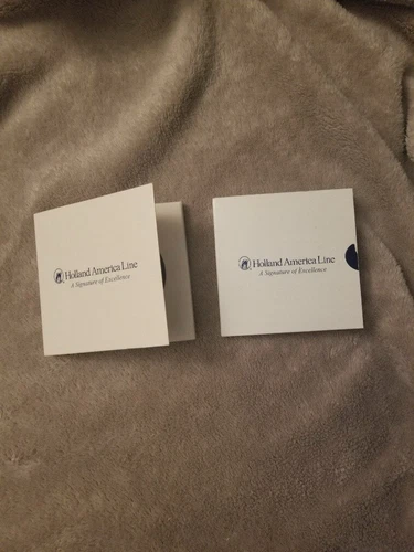 Holland America Cruise Line Ceramic Coasters (Set of 2)