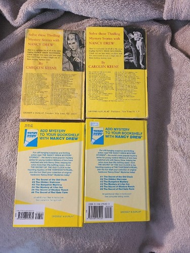 4 Nancy Drew Hardcover Books - photo 2