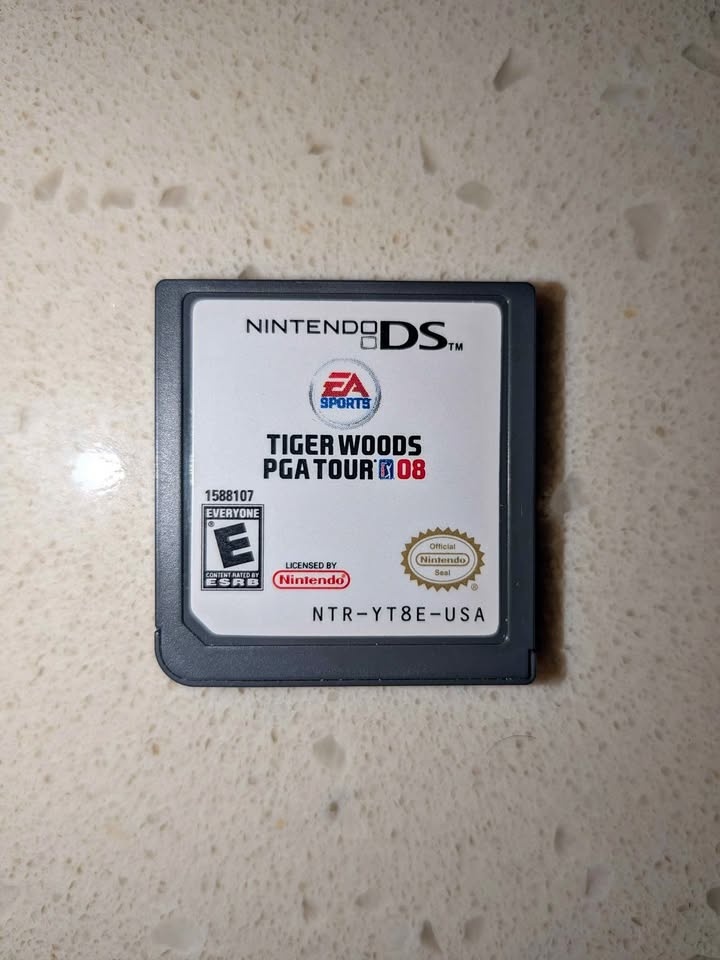 Tiger Woods PGA Tour 08 Nintendo DS Game