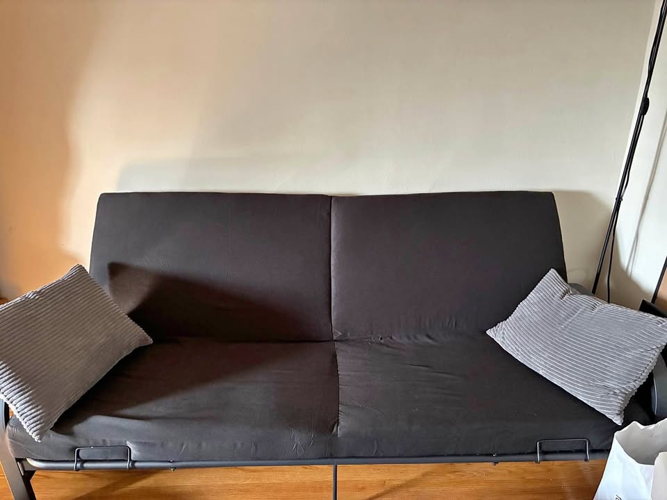 Black sofa bed
