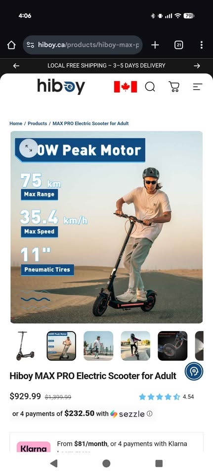 Hiboy Max Pro eScooter - photo 4