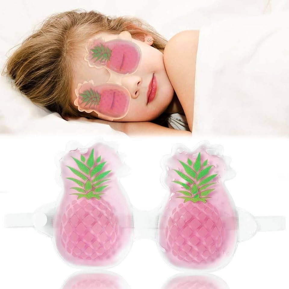 New Pineapple Gel Eye Mask for Kids