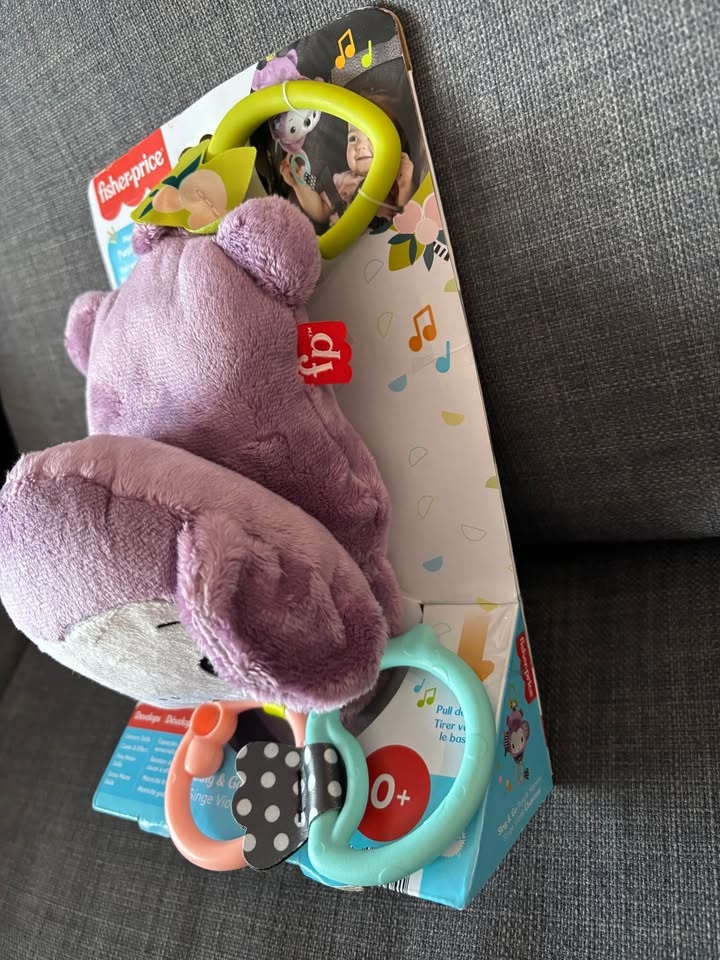 Purple monkey toy - photo 3
