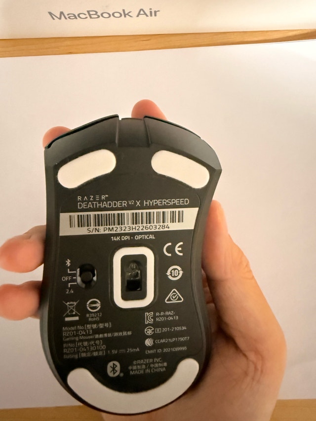RAZER DEATHADDER V2 X HYPERSPEED GAMING COMPUTER MOUSE - photo 2